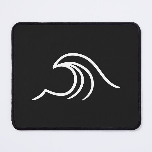 Item preview, Simple Wave Logo - White Version designed and sold by SommersethArt.