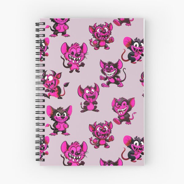 Item preview, Funny pink devils pattern design designed and sold by AlchemyColor.