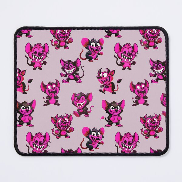 Item preview, Funny pink devils pattern design designed and sold by AlchemyColor.