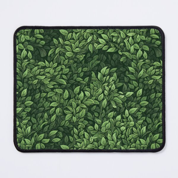 Item preview, Stylized green hedge. A pattern with green bushes in a drawn style. For enthusiasts of healthy eating and ecology. designed and sold by SculpterioShop.