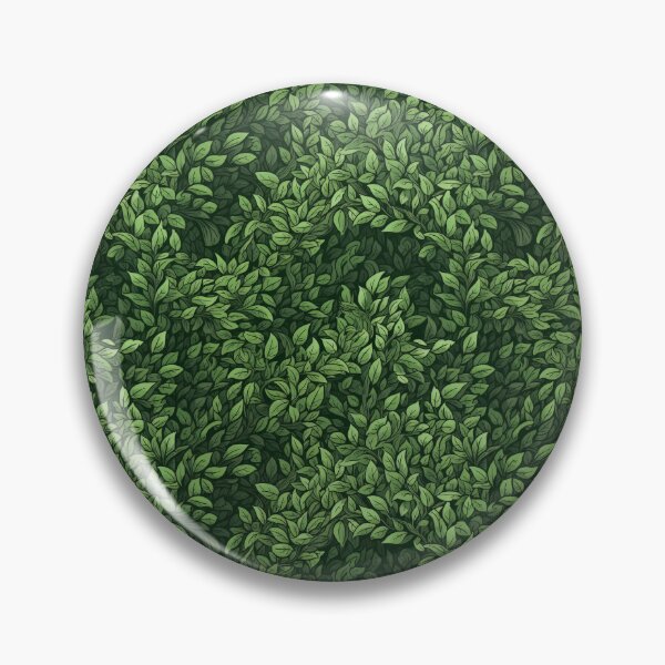Item preview,  Stylized green hedge. A pattern with green bushes in a drawn style. For enthusiasts of healthy eating and ecology. designed and sold by SculpterioShop.