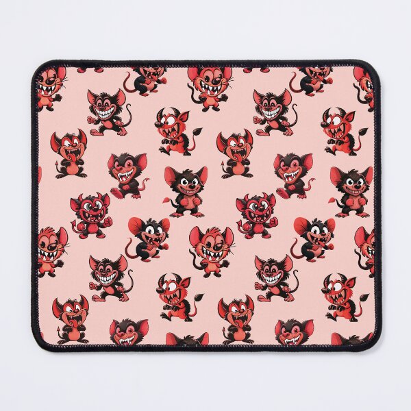 Item preview, Funny red devils pattern design designed and sold by AlchemyColor.