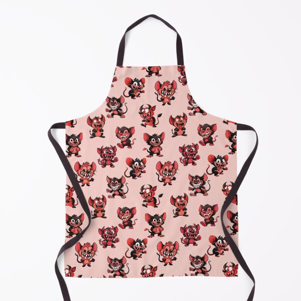 Item preview, Funny red devils pattern design designed and sold by AlchemyColor.