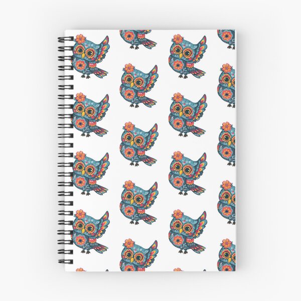 Aperçu de l'œuvre Hibou crâne de sucre créée et vendue par FlawlessDraft.