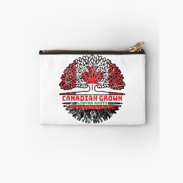 Item preview, Libya Libyan Canadian Canada Tree Roots Flag designed and sold by FlagX.