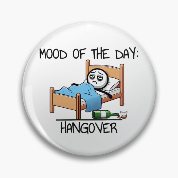 Item preview, Mood of The day: Hangover - Stickman Crew #23 designed and sold by TheRumblingNerd.