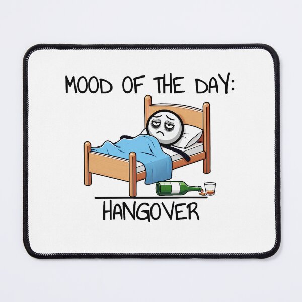 Item preview, Mood of The day: Hangover - Stickman Crew #23 designed and sold by TheRumblingNerd.