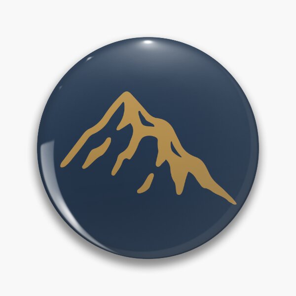 Item preview, Simple Mountain Logo - Golden Version designed and sold by SommersethArt.