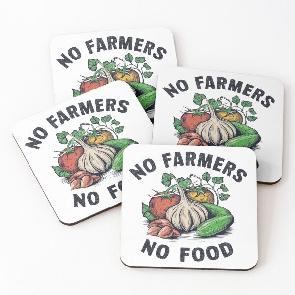 Item preview, No Farmers, No Food designed and sold by Mr Rychu.