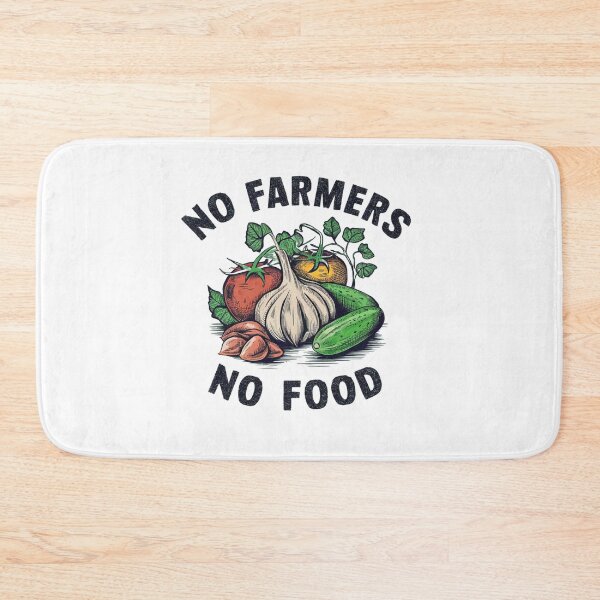 Item preview, No Farmers, No Food designed and sold by Mr Rychu.