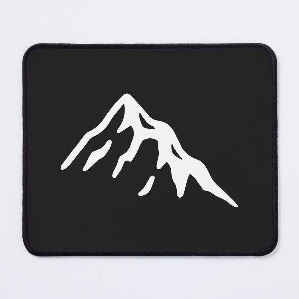Item preview, Simple Mountain Logo - White Version designed and sold by SommersethArt.