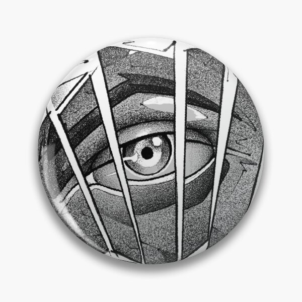 Item preview, SHATTERED EYE | Sketchy Dot Work Design designed and sold by Aléxis d’Almeida.