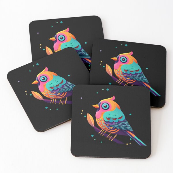 Aperçu de l'œuvre Oiseau coloré créée et vendue par moderncolor.