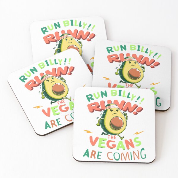 Item preview, Avocado Escape - Comical Vegan Chase Graphic Tee for Foodies designed and sold by FarBeyound.