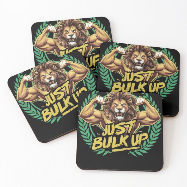 Item preview, Just Bulk Up Bodybuilding Gym Workout - Lion designed and sold by hero98.
