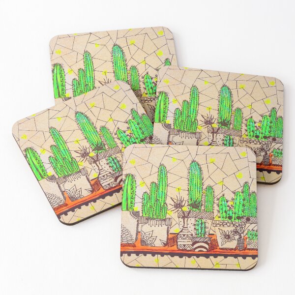 Item preview, Neon cactus designed and sold by Kiruthikaarts.