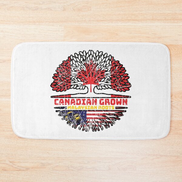 Item preview, Malaysia Malaysian Canadian Canada Tree Roots Flag designed and sold by FlagX.