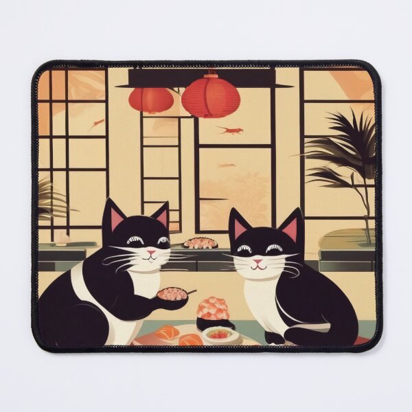 Item preview, Kawaii Cats Sushi Party designed and sold by DreamCraze.
