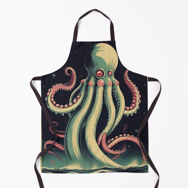 Item preview, Vintage Sci-fi Tentacle Space Monster designed and sold by DreamCraze.