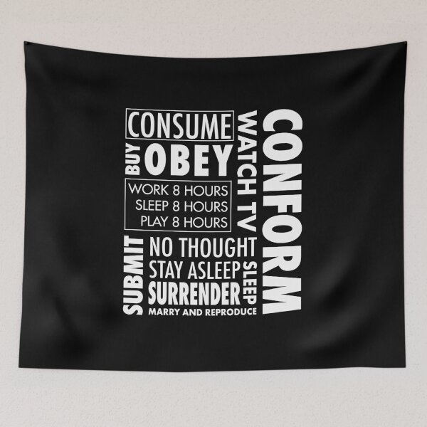 Item preview, They Live Obey Consume designed and sold by DeadRight.