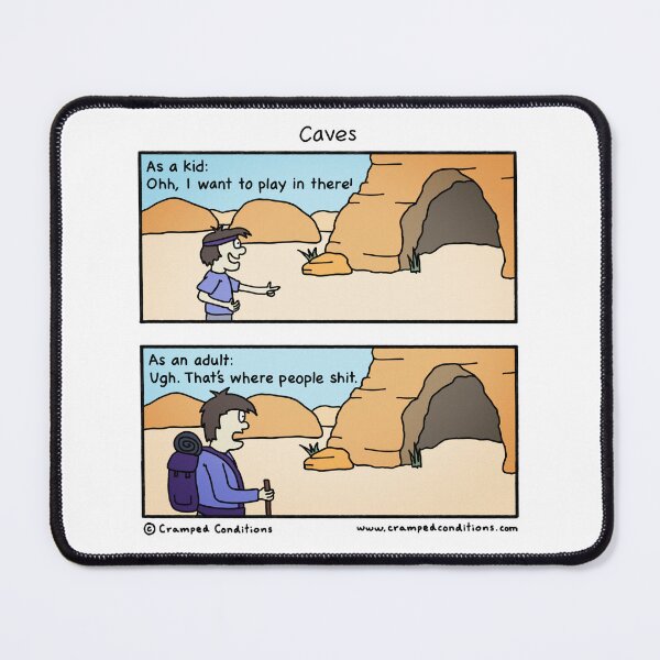 Item preview, Caves designed and sold by Cramped Conditions.