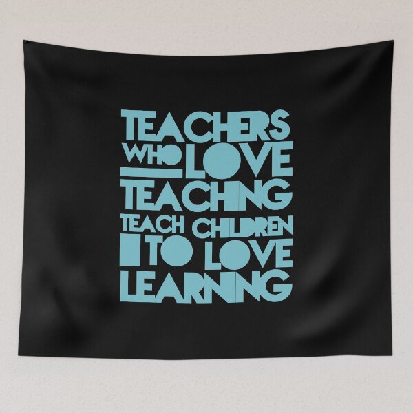 Item preview, Teacher Love Teaching Children Love Learning designed and sold by Bronby.