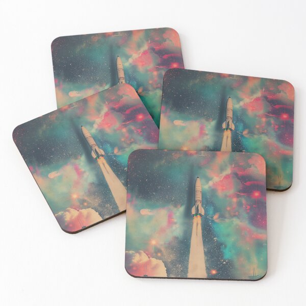 Item preview, Vintage space rocket designed and sold by SunMoonMilk.