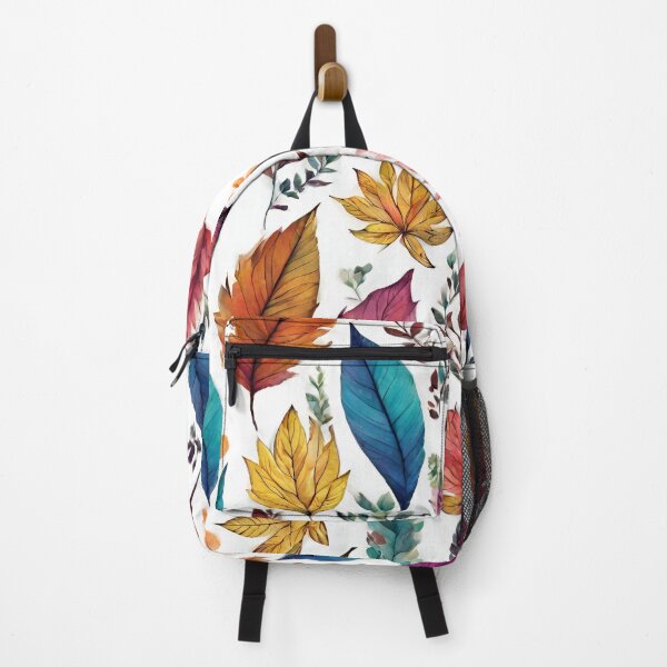 Item preview, Colourful leaf pattern designed and sold by NingningS.