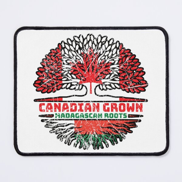 Item preview, Madagascar Madagascan Canadian Canada Tree Roots Flag designed and sold by FlagX.