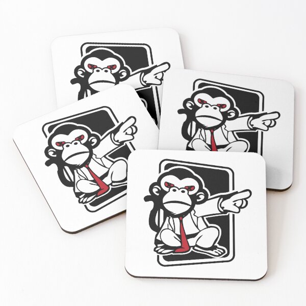 Item preview, aggressive monkey designed and sold by manuvila.