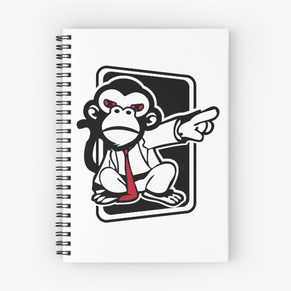 Item preview, aggressive monkey designed and sold by manuvila.