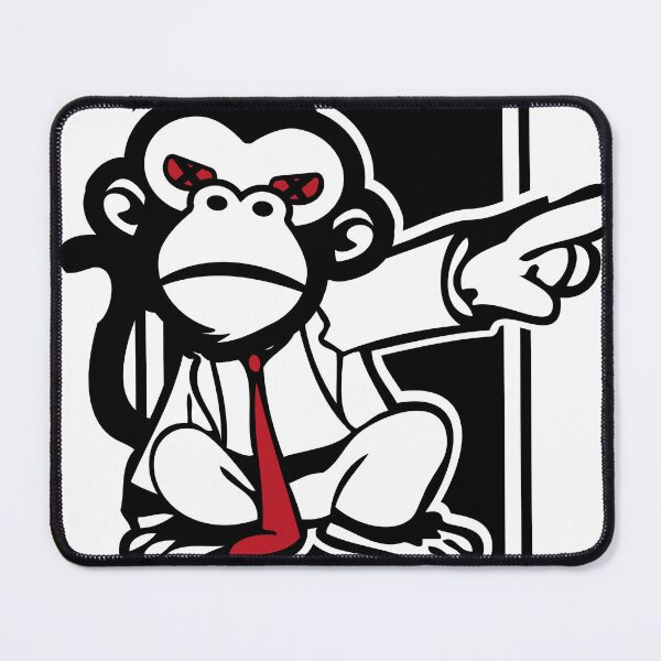 Item preview, aggressive monkey designed and sold by manuvila.