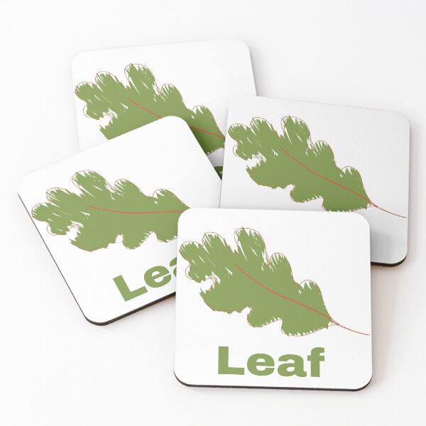 Item preview, Leaf Word With Leaves: Nature-Inspired Typography Design designed and sold by Luxuriously.