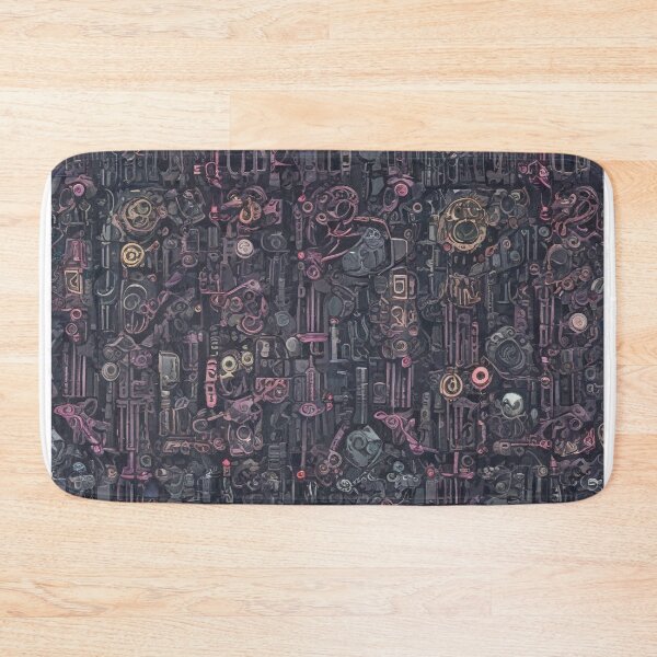 Item preview, Machinery simulation robotic design print designed and sold by Anshu3813.