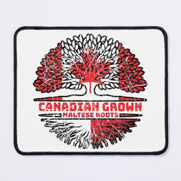 Item preview, Malta Maltese Canadian Canada Tree Roots Flag designed and sold by FlagX.