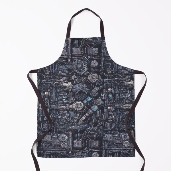 Item preview, Machinery simulation robotic design print designed and sold by Anshu3813.