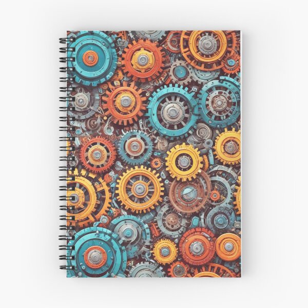 Item preview, Machinery simulation robotic design print designed and sold by Anshu3813.