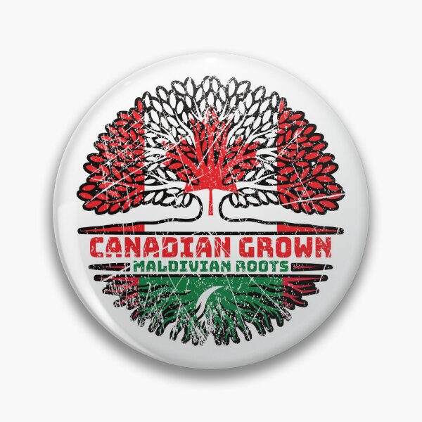 Item preview, Maldives Maldivian Canadian Canada Tree Roots Flag designed and sold by FlagX.