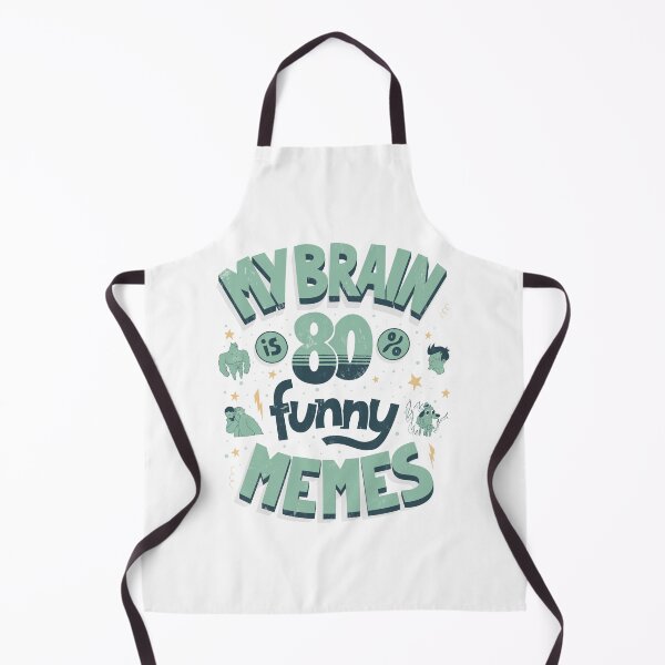 Item preview, My brain is 80% funny memes designed and sold by Anti-Style.