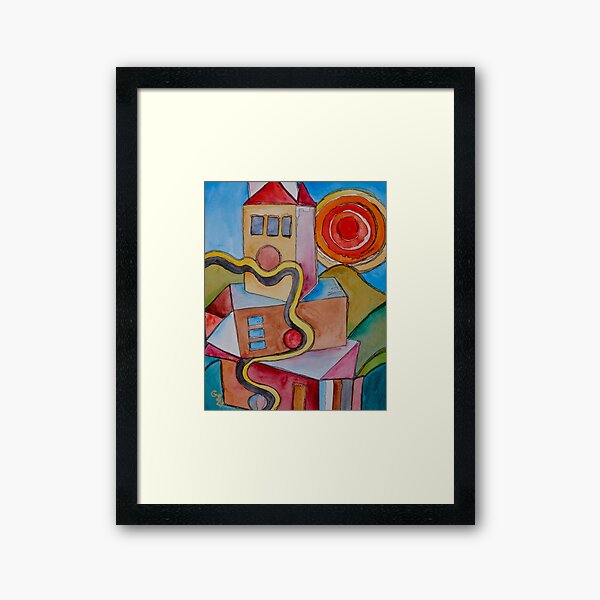 My City Framed Art Print