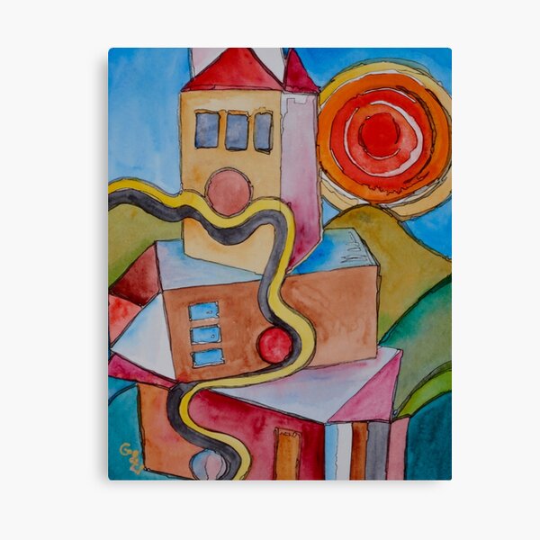 My City Canvas Print