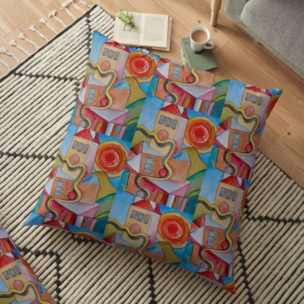 My City Floor Pillow