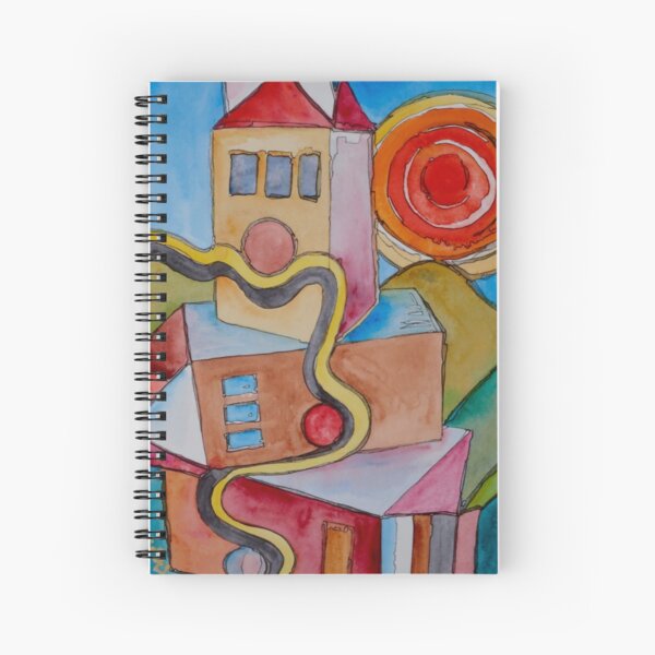 My City Spiral Notebook
