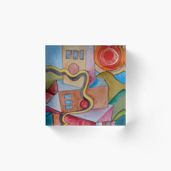 My City Acrylic Block