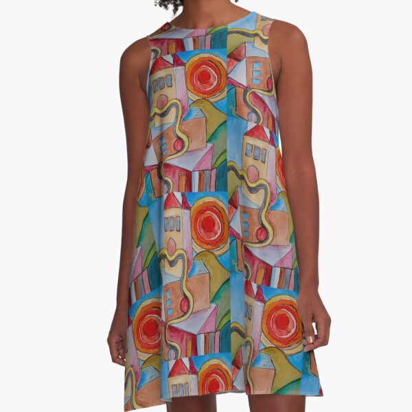 My City A-Line Dress