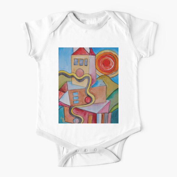My City Short Sleeve Baby One-Piece