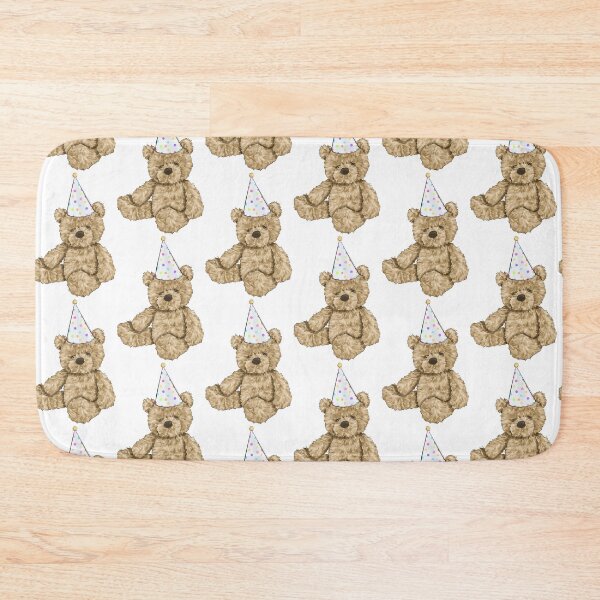 Item preview, Cuddly Teddy Bear Party Baby Bear Happy Birthday Party designed and sold by CreativeBu.