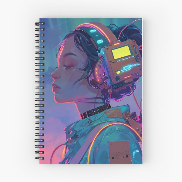 Item preview, Cyber Lofi Future Art designed and sold by RozziLofi.