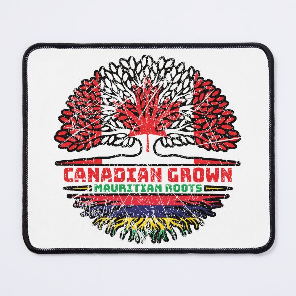 Item preview, Mauritius Mauritian Canadian Canada Tree Roots Flag designed and sold by FlagX.