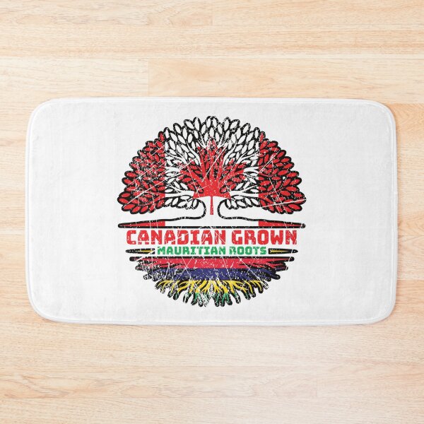 Item preview, Mauritius Mauritian Canadian Canada Tree Roots Flag designed and sold by FlagX.